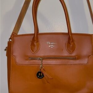 David Jones brown handbag